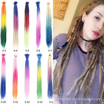 Onst Dreadlock Wholesale Dreadlocks Braids In Synthetic Hair Extension Crochet Braid Popular Handmade dread locks braiding